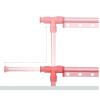 BNNP Drying Rack Floor Drying Rack 3-Layer Foldable Clothes Rack Foldable Laundry Bracket Rolling Casters Suitable for Balcony Laundry Room Portable Dryer ( Color : 1 ) view 3