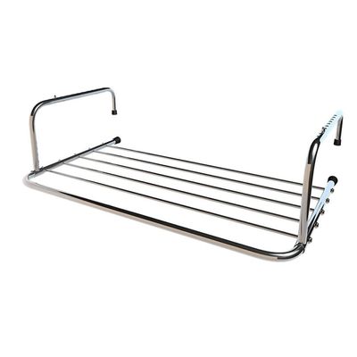 BNNP Drying Rack Stainless Steel Multifunctional Clothes Drying Rack Wall-Mounted Window Balcony Indoor Fence Small Clothes Drying Rack Portable Dryer