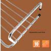 BNNP Drying Rack Stainless Steel Multifunctional Clothes Drying Rack Wall-Mounted Window Balcony Indoor Fence Small Clothes Drying Rack Portable Dryer view 3