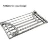 BNNP Drying Rack Balcony Drying Rack Outside The Window Window Sill Drying Rack Folding Drying Rack Hanging Clothes Drying Multi-Function Portable Dryer view 4