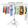 BNNP Drying Rack Clothes Rack Stainless Steel Floor-to-Ceiling Folding Telescopic Clothes Rack Indoor Balcony Lift Simple Clothes Rack Portable Dryer view 2