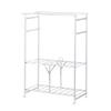 BNNP Drying Rack Foldable Clothes Drying Rack Indoor and Outdoor Removable Clothes Drying Rack Home Double-Layer Clothes Drying Rod Balcony Portable Dryer view 1