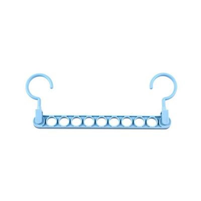 BNNP Drying Rack Household 9-Hole Clothes Drying Rack Multi-Functional Folding Rotary Clothes Rack Suitable for Balcony Wardrobe Storage Portable Dryer ( Color : 1 )