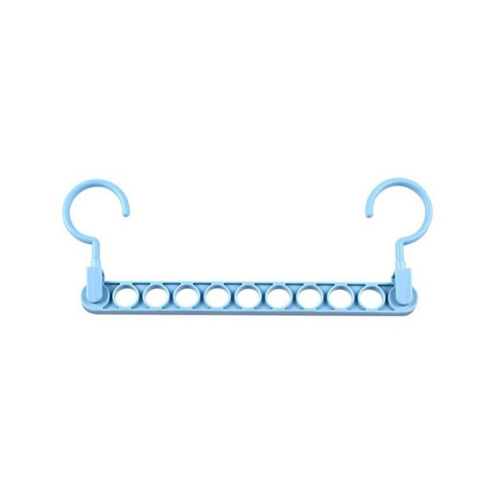 BNNP Drying Rack Household 9-Hole Clothes Drying Rack Multi-Functional Folding Rotary Clothes Rack Suitable for Balcony Wardrobe Storage Portable Dryer ( Color : 1 )