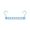 BNNP Drying Rack Household 9-Hole Clothes Drying Rack Multi-Functional Folding Rotary Clothes Rack Suitable for Balcony Wardrobe Storage Portable Dryer ( Color : 1 ) view 1