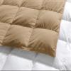 1-Piece Microfiber Comforter Super Oversized King (120" X 128") - Super Soft 500GSM Lightweight 6 Corner Ties Premium Quality Down Alternative Winter Comforter (120" X 128")- Colour-White/Beige view 4