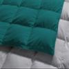 1-Piece Microfiber Comforter Oversized King Plus (120" X 120") - Super Soft 500GSM Lightweight 6 Corner Ties Premium Quality Down Alternative Winter Comforter (120" X 120")- Colour-Light Grey/Teal view 4