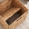 M4DECOR Storage Cube 10.5 x 10.5in, Wicker Storage Baskets for Shelves, Water Hyacinth Storage Baskets, Square Wicker Storage Basket (2 Packs 10.5in) view 3