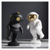 ALDEPO Sculpture Tabletop Figurines Decor,European Modern Astronaut Statue Resin Character Sculpture Room Desktop Ornament view 2