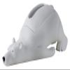 ALDEPO Sculpture Tabletop Decor Accents Figurine Ornaments,Polar Bear Statue Tissue Box Decoration Dining Table Drawer Decor view 1