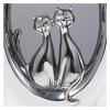 ALDEPO Sculpture Tabletop Desktop Statue Ceramic Electroplating Abstract Sculptures,Ceramic Hollow Cat Bow Knot Ornaments,Suitable Living Room,Bedroom,Scene Decoration view 3