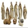 ALDEPO Sculpture Tabletop Small Statues Decor Religious Figurine Resin Holy Family Jesus Sacred Heart Statue Blessed Virgin Mary Statue view 1