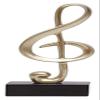 ALDEPO Sculpture Tabletop Sculptures Outdoor Decor Garden,3 Pcs Modern Mini Musical Note Model Figure Resin Craft Desktop Piano Ornament Decor view 3