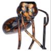 ALDEPO Sculpture Tabletop Figurines Decor,Sculpture Iron Cartoon Ant Removable Bucket Garden Desk Decor Flower Pot Trinket Storage view 3