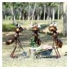 ALDEPO Sculpture Tabletop Figurines Decor,Sculpture Iron Cartoon Ant Removable Bucket Garden Desk Decor Flower Pot Trinket Storage view 4