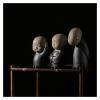 ALDEPO Sculpture Tabletop 3 Pcs Buddha Statues Small Monk Club geomantic Decoration Figurines Decor Small Monk Sculpture Craft Ornament view 4