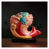 ALDEPO Sculpture Tabletop Feng Shui Ornament Feng Shui Wealth Arowana Lucky Fish Statue Wealth Fish Figurine Furnishing Ornament Best Gift Business Opening Feng Shui Decor view 3