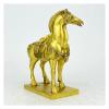 ALDEPO Sculpture Tabletop Decor Lucky Horse Animal Figurine Chinese Feng Shui Horse Brass Statue Tabletop Decor Attract Wealth and Success Good Lucky Gifts view 2