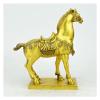 ALDEPO Sculpture Tabletop Decor Lucky Horse Animal Figurine Chinese Feng Shui Horse Brass Statue Tabletop Decor Attract Wealth and Success Good Lucky Gifts view 3