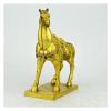 ALDEPO Sculpture Tabletop Decor Lucky Horse Animal Figurine Chinese Feng Shui Horse Brass Statue Tabletop Decor Attract Wealth and Success Good Lucky Gifts view 4