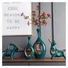 ALDEPO Sculpture Tabletop Sculptures Outdoor Decor Garden,1Pair Modern Decorative Wall Street Bull Statue Furnishing Desktop Decoration Crafts view 3