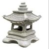 ALDEPO Sculpture Tabletop Figurine Statue Decor Ornament,Outdoor Courtyard Decor Statue Stone Lamp Garden Villa Zen Landscape Ornaments view 1