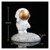 ALDEPO Sculpture Tabletop Desk Decorations Statue,Cartoon Cute Space Astronaut Model Resin Crafts Desk Figurine Office Table Decor view 2