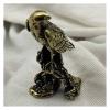 ALDEPO Sculpture Tabletop 3D Mini Eagle Casting Animal Figurine Retro Style Metal Sculpture Room Desktop Collect Gift view 3