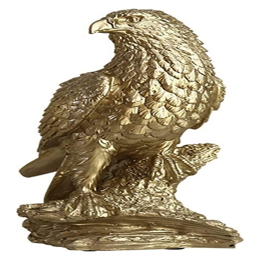 ALDEPO Sculpture Tabletop Decor Art Statue Eagle Statues and Figurines Desk, Animal Sculptures Decor Modern, Office Decorative Gifts Eagles Fans