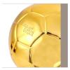 ALDEPO Sculpture Tabletop Desktop Statue Statues Electroplating Golden Globes Art Sculpture Football Match Resin Trophy Statue Resin. view 2