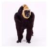 ALDEPO Sculpture Tabletop Office Living Room Decoration Sculptures Statue Figurine Simulation Gorilla Decoration Crafts Animal Model view 3