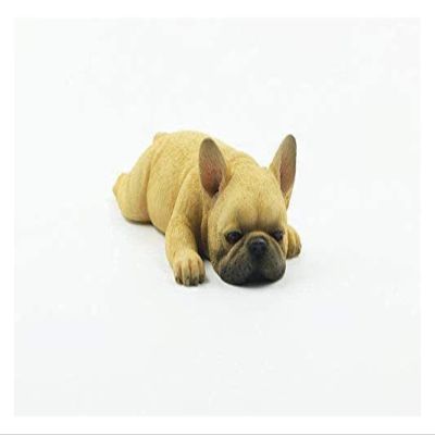 ALDEPO Sculpture Tabletop Crafts Figurines Collectible Prop Outdoor Statues Artificial Animal Statues Sculptures Simulation Animal Dog Model Car Decoration