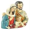 ALDEPO Sculpture Tabletop 4.5" Holy Family Statue Catholic Religious Items Decoration view 3