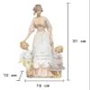 ALDEPO Sculpture Tabletop Family Art Figurines Mother Love Expression Statue, Have an Elegant Realistic Shape, Resin Decorative Figure, Suitable Living Room, Bedroom, Study view 2