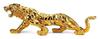 ALDEPO Sculpture Tabletop Decor Statues Decor,Creative Resin Ferocious Gold Tiger Animal Figurines Crafted Sculpture,Desktop Crafts Art Dcor Statuettes Indoor Living Room Office view 1