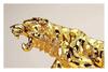 ALDEPO Sculpture Tabletop Decor Statues Decor,Creative Resin Ferocious Gold Tiger Animal Figurines Crafted Sculpture,Desktop Crafts Art Dcor Statuettes Indoor Living Room Office view 2