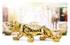 ALDEPO Sculpture Tabletop Decor Statues Decor,Creative Resin Ferocious Gold Tiger Animal Figurines Crafted Sculpture,Desktop Crafts Art Dcor Statuettes Indoor Living Room Office view 3