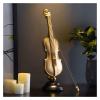 ALDEPO Sculpture Tabletop Desk Decoration Sculpture,Violin Model Decoration Music Figurine Statue Art Sculpture Office Desk Accessorie view 2