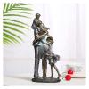ALDEPO Sculpture Tabletop Decor Statues Figurines Statuettes,A Family Who Loves Each Other Design Character Statues Art Simple Creative Living Room Bar Decor view 3