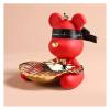 ALDEPO Sculpture Tabletop Statue Sculpture Statue Decor Miniature Cute Little Fresh Blindfolded Bear Candy Storage Figurines view 2