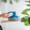 A&B Home Decorative Flower Vase, Ceramic Vase with Handle Design, Tabletop Home Decor, Bedroom Living Room Accent Piece Entryway Console Sideboard Vase, Blue and Gray, 7" x 7" x 7" view 3
