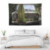 YNEE Tapestry Land Vehicle Theme Old School Wall Decor Tapestries 60"x90" view 4