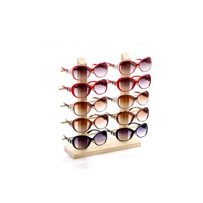NOBRIM Glasses Holder Sunglasses Display Stand Glasses Storage Rack Sunglasses Organizer Holder Jewelry Display Rack Eyeglasses Display Stand Desktop Ornament