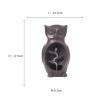 Incense Burner Desktop Decoration Ceramic Owl Aroma Diffuser Backflow Incense Fountain Waterfall Incense Burner with 20Pcs Cones Incense Holders ( Color : SZ242 and 20Cones ) view 2