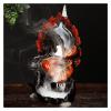 Incense Burner Handmade Zen Ceramic Incense Burner Fancy Decorations Feng Shui Ornaments +10Incense Cones Incense Holders view 3