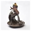 Incense Burner Ashtray Classic Chinese Style Home Decoration Ceramic Waterfall Backflow Incense Burner Fish Play Water 20 Incense Cones Incense Holders view 1