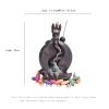Incense Burner Mascot Dragon with Ball Waterfall Backflow Incense Burner with 20 Cones Incense Stick Holder Aromatherapy Ornament Zen Incense Holders ( Color : B with 20 Cones ) view 2