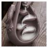 Incense Burner Relief Dragon Incense Burner with 20 Cones Waterfall Backflow Incense Holder Aromatherapy Ornament Zen Decor Home Decor Incense Holders view 4