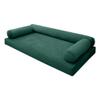 SLIPCOVER ONLY S.V6 Velvet Indoor Daybed Mattress Pillow Covers Knife Edge Twin AD317 view 1