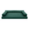 SLIPCOVER ONLY S.V6 Velvet Indoor Daybed Mattress Pillow Covers Knife Edge Twin AD317 view 2